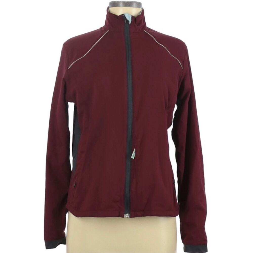 REI Lined Outdoors Jacket Size M Full Zip Mid Weight Windproof Pockets